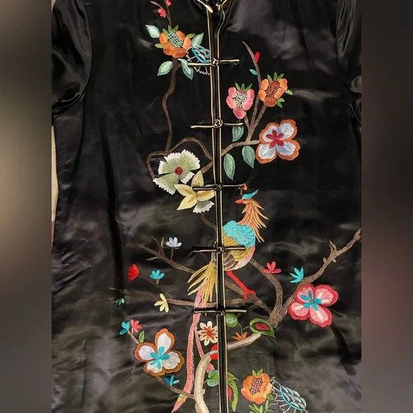 ❌ SOLD ❌ Grace Chuang silk embroidered jacket - Picture 10 of 14